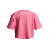 Under Armour Rival Crop T-Shirt Junior T Shirts Under Armour